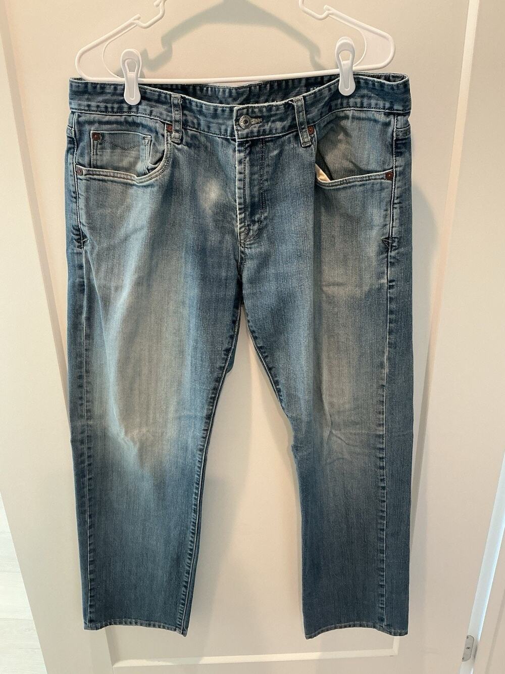 Faconnable Men’s Tailored Denim Blue Jeans Size 36
